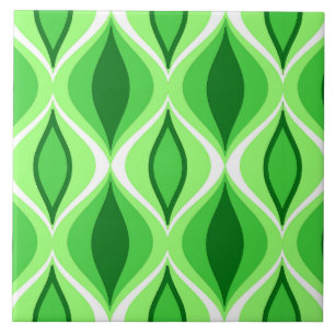 Carreau Diamants de la moitié du siècle, émeraude et vert