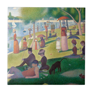 Carreau Dimanche sur La Grande Jatte Seurat Peinture