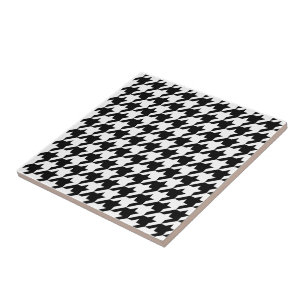 Carreau do-it-yourself couleurs Houndstooth Plaid Motif