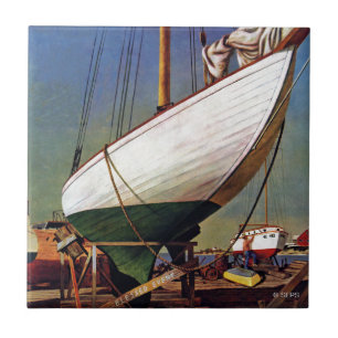 Carreau Dock sec par John Atherton