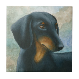 Carreau Dog 90 Dachshund Teckel