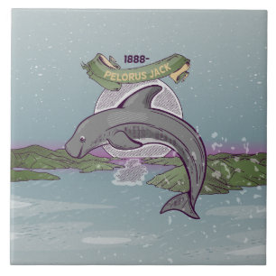 Carreau Dolphin de Nouvelle-Zélande Pelorus Jack