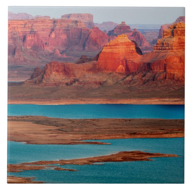 Carreau Dominguez Butte & Lake Powell, Utah (Devant)