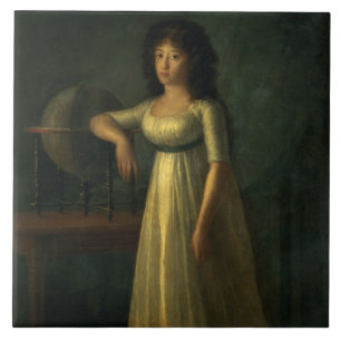 Carreau Donna Joaquina Tellez-Giron, fille du duc