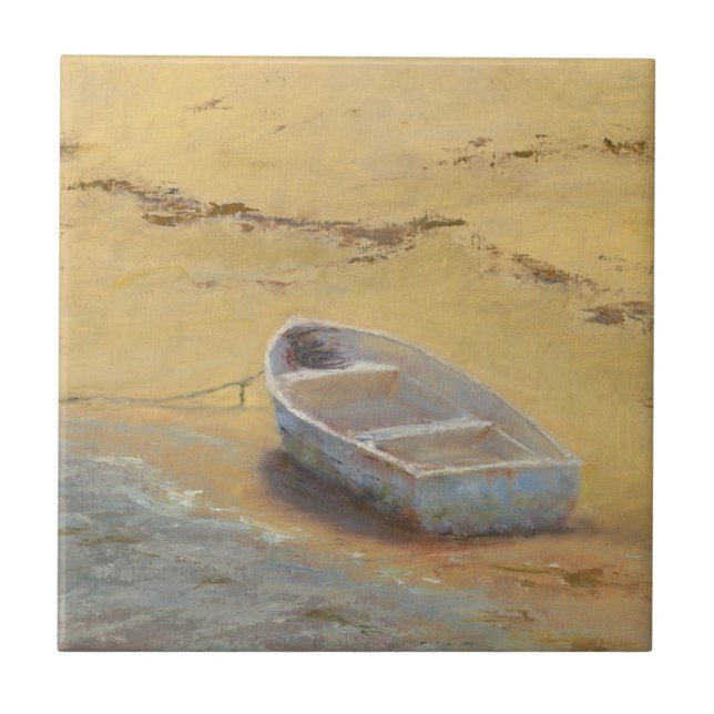 Carreau Dory d'été - Bateau sur la côte (Devant)