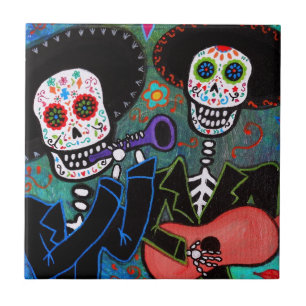 Carreau DOS Amigos Dia de los Muertos