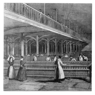 Carreau Doyen Mills - la chambre pour deux personnes, 1851