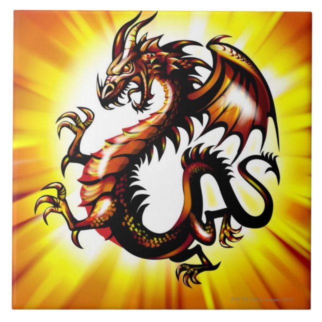 Carreau Dragon 3 (Devant)