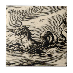 Carreau Dragon de mer à l'équateur