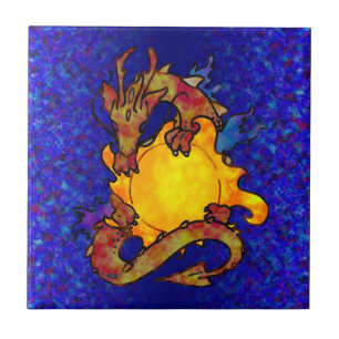 Carreau Dragon de Sun