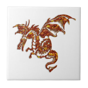 Carreau Dragon Flamboyant