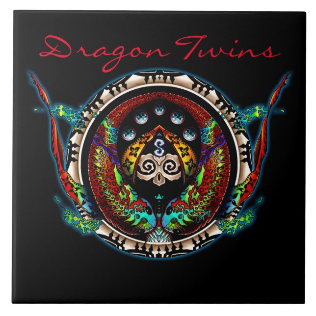 Carreau Dragon Twins (Devant)