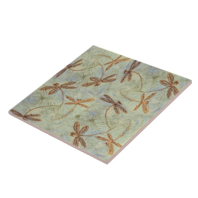 Carreau Dragonfly Dance Gold (Côté)