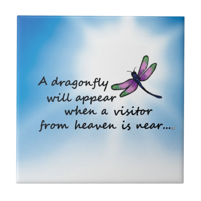 Carreau Dragonfly, Visiteur du ciel (Devant)