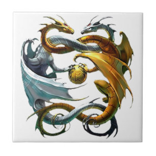 Carreau Dragons de bataille