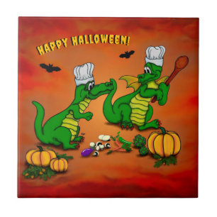 Carreau Dragons - Joyeux Halloween ! Aujourd'hui je vais c