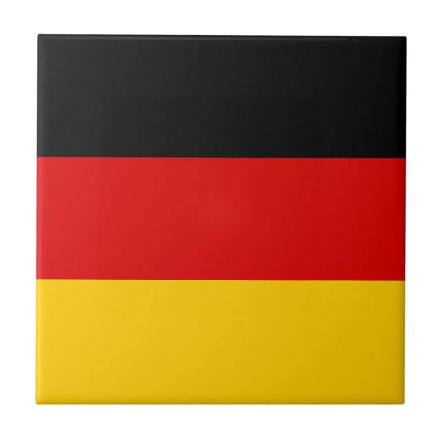Carreau Drapeau allemand (Devant)