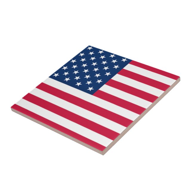 Carreau Drapeau américain Carrelage en céramique - Patriot (Côté)