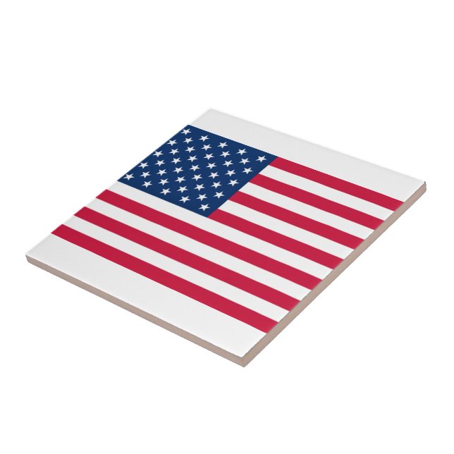 Carreau Drapeau américain Carrelage en céramique Patriotiq (Côté)