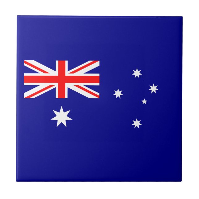 Carreau Drapeau australien patriotique (Devant)