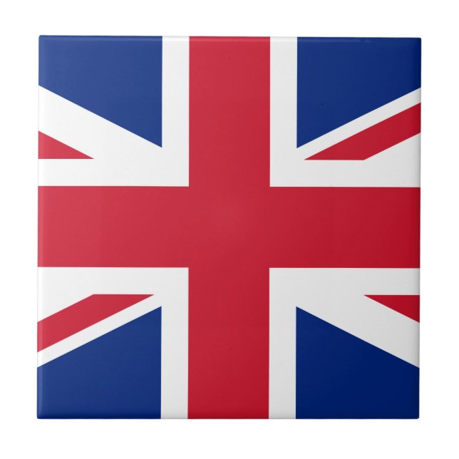 Carreau Drapeau britannique Union Jack (Devant)