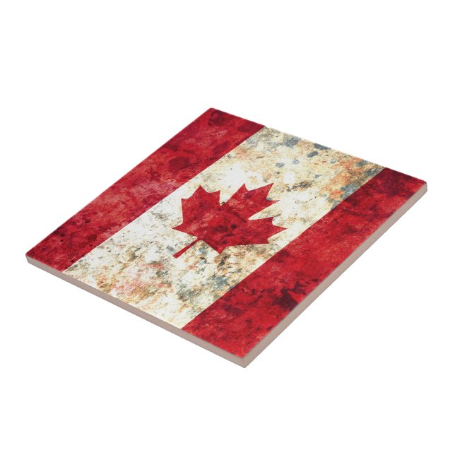 Carreau Drapeau canadien (Côté)