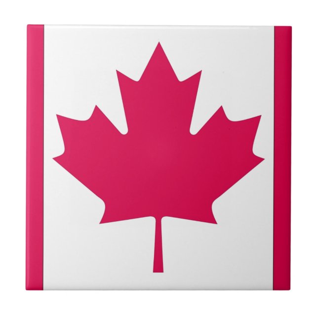 Carreau Drapeau canadien (Devant)