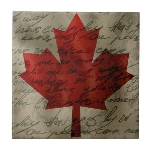 Carreau Drapeau canadien