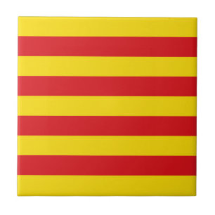 Carreau Drapeau catalan
