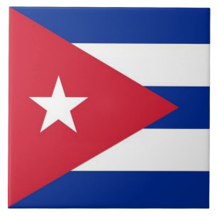 Carreau Drapeau cubanais