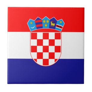 Carreau Drapeau de Croatie