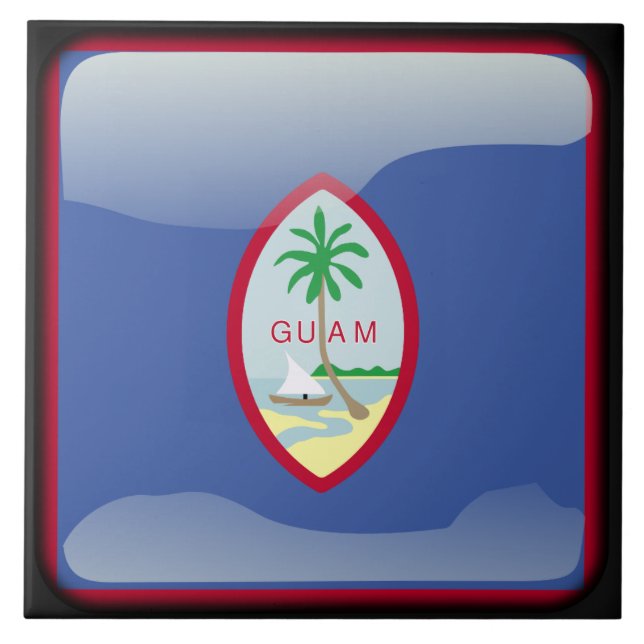 Carreau Drapeau de Guam (Devant)