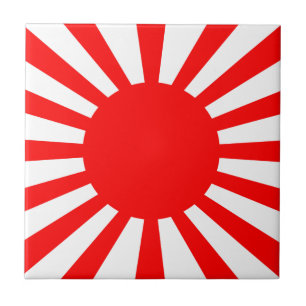 Carreau Drapeau de guerre de l'armée impériale japonaise