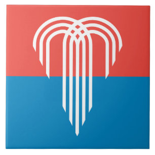 Carreau Drapeau de Kansas