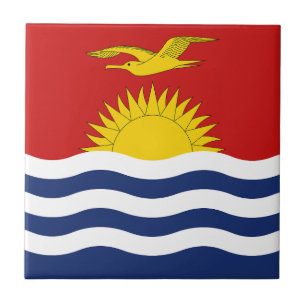 Carreau Drapeau de Kiribati