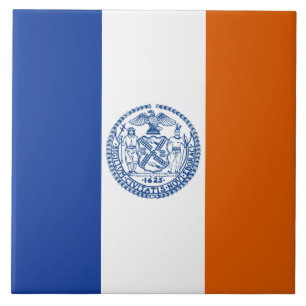 Carreau Drapeau de la ville de New York