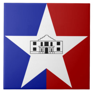 Carreau Drapeau de la ville de San Antonio