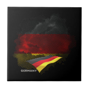 Carreau Drapeau de l'Allemagne