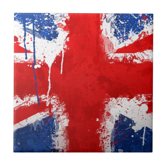 Carreau Drapeau de l'Angleterre cool (Devant)