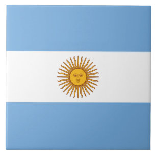 Carreau Drapeau de l'Argentine