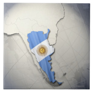 Carreau Drapeau de l'Argentine