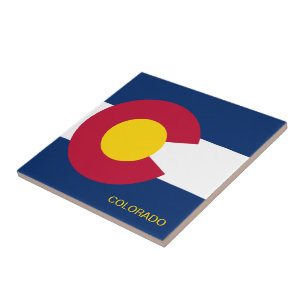 Carreau Drapeau de l'État du Colorado