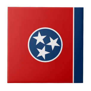 Carreau Drapeau de l'État du Tennessee