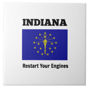 Carreau Drapeau de l'Indiana, Redémarrez vos moteurs
