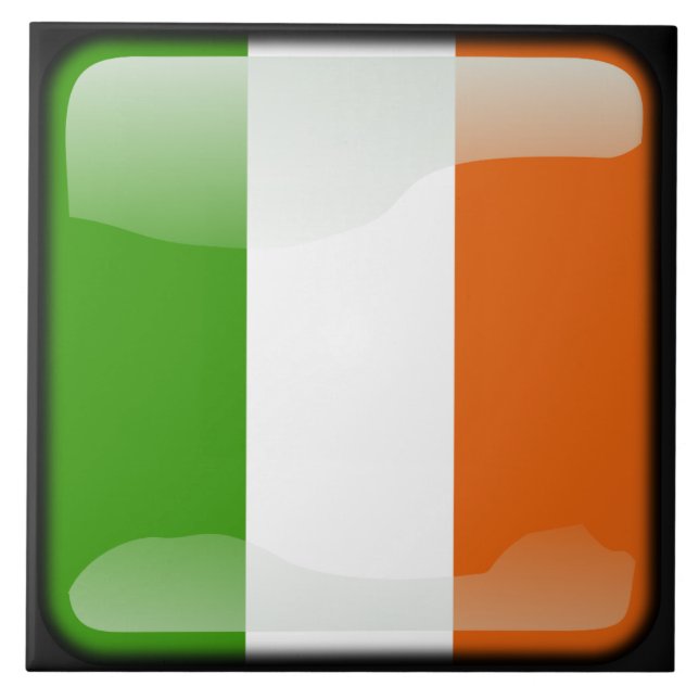 Carreau Drapeau de l'Irlande (Devant)
