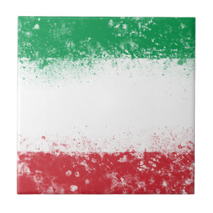 Carreau Drapeau de l'Italie