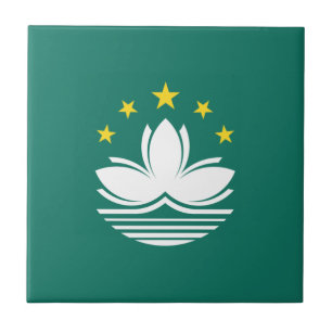 Carreau Drapeau de Macao