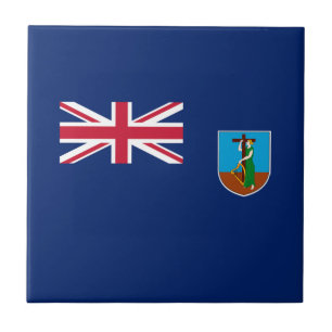 Carreau Drapeau de Montserrat