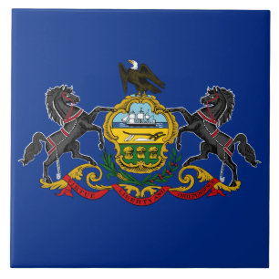 Carreau Drapeau de Pennsylvanie