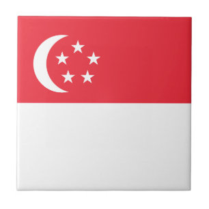 Carreau Drapeau de Singapour